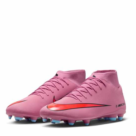Мъжки футболни бутонки Nike Mercurial Superfly 10 Club Adults Firm Ground Football Boots Pink/Black Nike Mercurial Superfly 10 Club Adults Firm Ground Football Boots Pink/Black Мъжки футболни бутонки