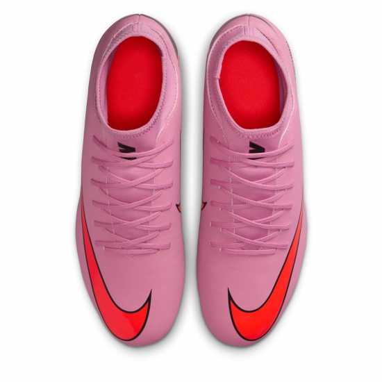 Мъжки футболни бутонки Nike Mercurial Superfly 10 Club Adults Firm Ground Football Boots Pink/Black Nike Mercurial Superfly 10 Club Adults Firm Ground Football Boots Pink/Black Мъжки футболни бутонки