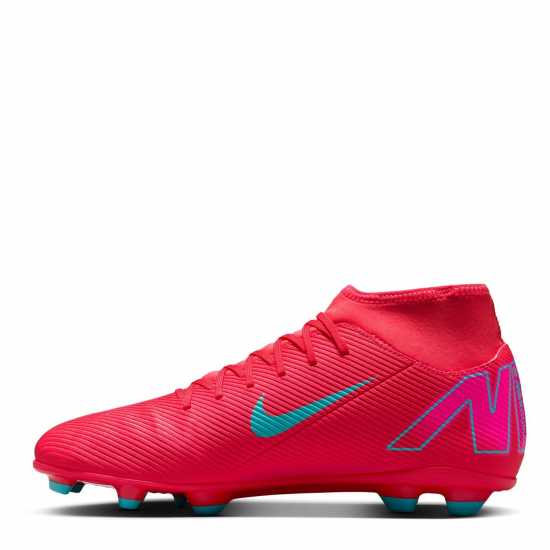 Мъжки футболни бутонки Nike Mercurial Superfly 10 Club Adults Firm Ground Football Boots Червено/Зелено Nike Mercurial Superfly 10 Club Adults Firm Ground Football Boots Червено/Зелено Мъжки футболни бутонки
