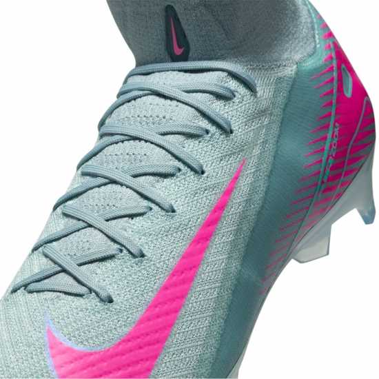 Мъжки футболни бутонки Nike Mercurial Superfly 10 Elite Adults Firm Ground Football Boots Сиво/Розово Nike Mercurial Superfly 10 Elite Adults Firm Ground Football Boots Сиво/Розово Мъжки футболни бутонки
