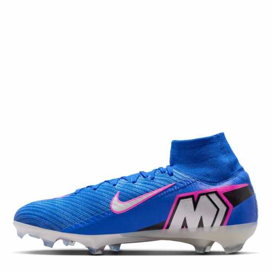 Nike Mercurial Superfly 10 Elite Adults Firm Ground Football Boots Blue/Pink/White Nike Mercurial Superfly 10 Elite Adults Firm Ground Football Boots
