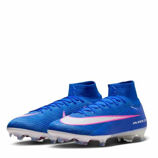 Nike Mercurial Superfly 10 Elite Adults Firm Ground Football Boots Blue/Pink/White Nike Mercurial Superfly 10 Elite Adults Firm Ground Football Boots