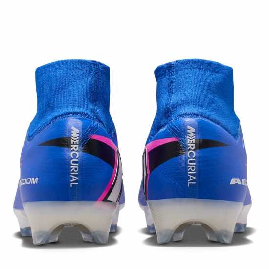 Nike Mercurial Superfly 10 Elite Adults Firm Ground Football Boots Blue/Pink/White Nike Mercurial Superfly 10 Elite Adults Firm Ground Football Boots