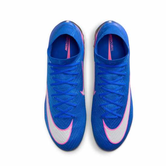 Nike Mercurial Superfly 10 Elite Adults Firm Ground Football Boots Blue/Pink/White Nike Mercurial Superfly 10 Elite Adults Firm Ground Football Boots