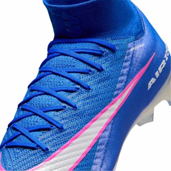 Nike Mercurial Superfly 10 Elite Adults Firm Ground Football Boots Blue/Pink/White Nike Mercurial Superfly 10 Elite Adults Firm Ground Football Boots