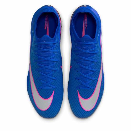 Nike Mercurial Vapor 16 Elite Adults Firm Ground Football Boots Blue/Wht/Pink Nike Mercurial Vapor 16 Elite Adults Firm Ground Football Boots Blue/Wht/Pink