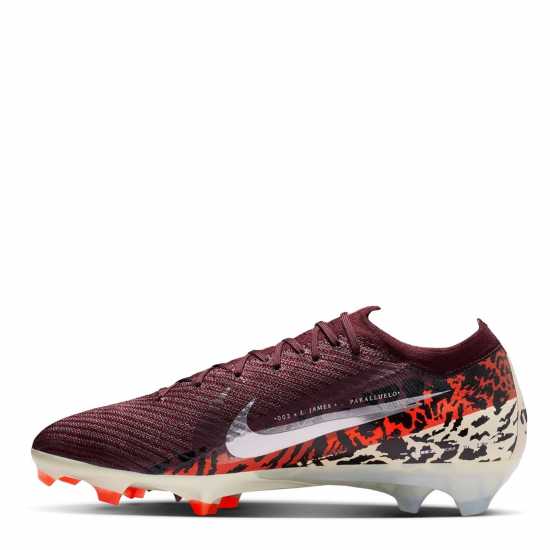 Nike Mercurial Vapor 16 Elite Adults Firm Ground Football Boots Burgundy/Print 