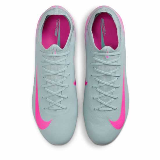 Nike Zoom Mercurial Vapor 16 Pro Adults Firm Ground Football Boots Сиво/Розово Мъжки футболни бутонки