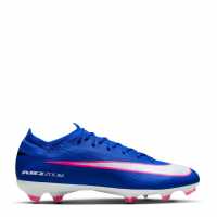 Nike Zoom Mercurial Vapor 16 Pro Adults Firm Ground Football Boots Blue/Wht/Pink 