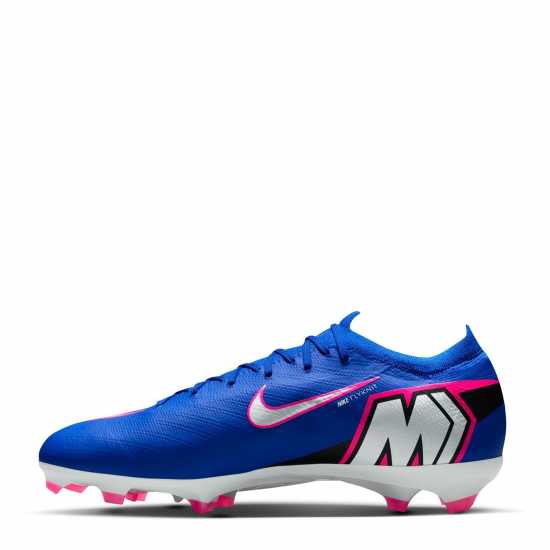 Nike Zoom Mercurial Vapor 16 Pro Adults Firm Ground Football Boots Blue/Wht/Pink Nike Zoom Mercurial Vapor 16 Pro Adults Firm Ground Football Boots Blue/Wht/Pink