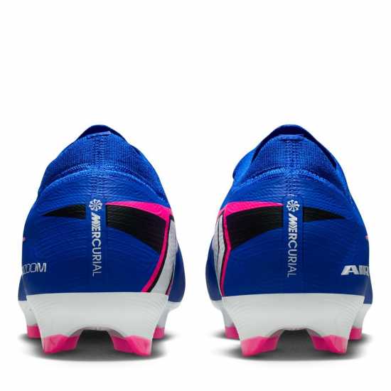 Nike Zoom Mercurial Vapor 16 Pro Adults Firm Ground Football Boots Blue/Wht/Pink Nike Zoom Mercurial Vapor 16 Pro Adults Firm Ground Football Boots Blue/Wht/Pink