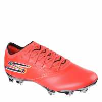 Skechers Razor Elite Adults Firm Ground Football Boots Red/Black 