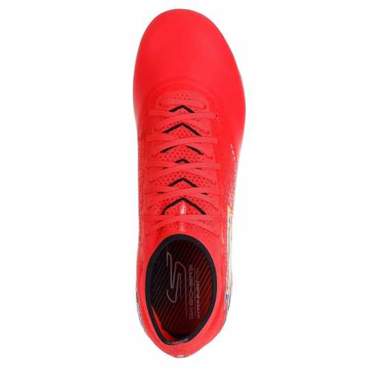 Skechers Razor Elite Adults Firm Ground Football Boots Red/Black 