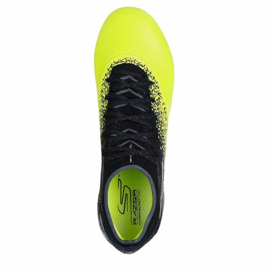 Мъжки футболни бутонки Skechers Razor Elite Adults Firm Ground Football Boots Жълто/Черно Skechers Razor Elite Adults Firm Ground Football Boots Жълто/Черно Мъжки футболни бутонки