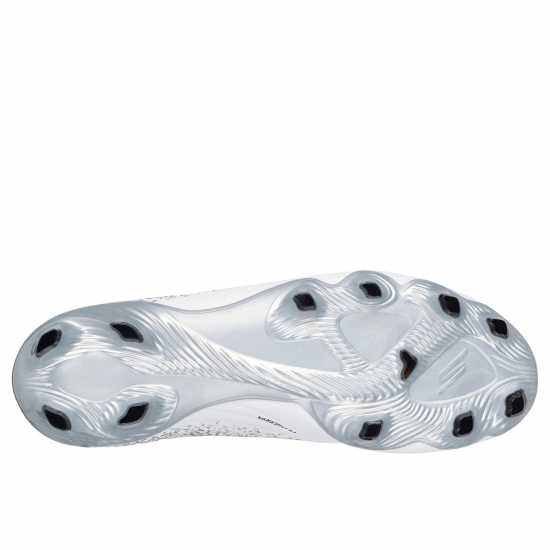 Мъжки футболни бутонки Skechers Razor Adults Academy Firm Ground Football Boots Бяло/сребро Skechers Razor Adults Academy Firm Ground Football Boots Бяло/сребро Мъжки футболни бутонки