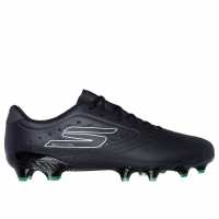 Мъжки футболни бутонки Skechers Razor Adults Academy Firm Ground Football Boots Черно/сребро Skechers Razor Adults Academy Firm Ground Football Boots Черно/сребро Мъжки футболни бутонки
