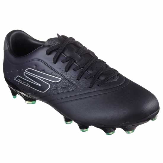 Skechers Razor Adults Academy Firm Ground Football Boots Черно/сребро Мъжки футболни бутонки