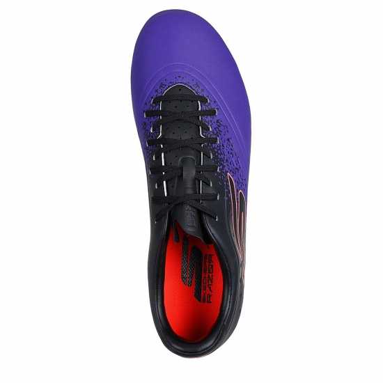 Мъжки футболни бутонки Skechers Razor Adults Academy Firm Ground Football Boots Лилаво/Черно Skechers Razor Adults Academy Firm Ground Football Boots Лилаво/Черно Мъжки футболни бутонки