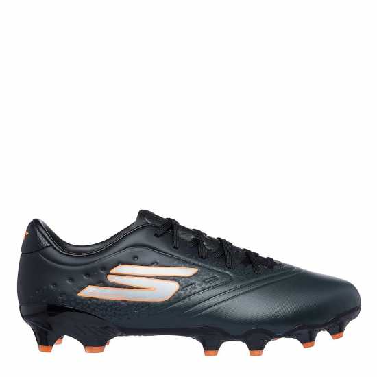 Skechers Razor Adults Academy Firm Ground Football Boots Черно/Оранжево 