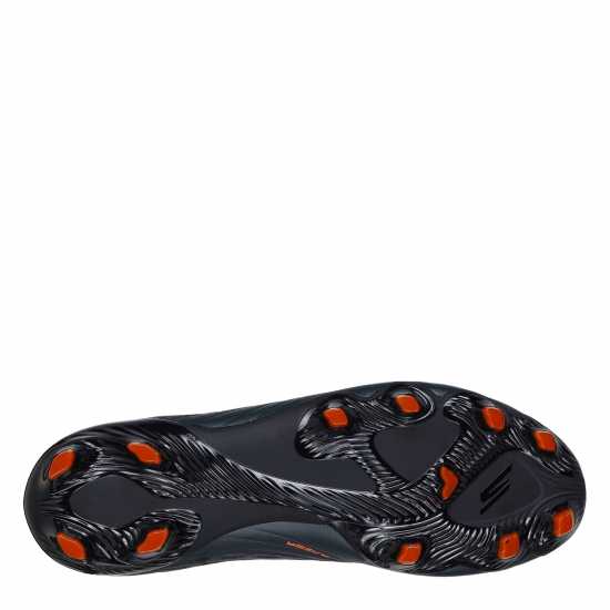 Skechers Razor Adults Academy Firm Ground Football Boots Черно/Оранжево 