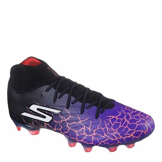 Мъжки футболни бутонки Skechers Skx 1 Elite Firm Ground Football Boots Лилаво/Черно Skechers Skx 1 Elite Firm Ground Football Boots Лилаво/Черно Мъжки футболни бутонки
