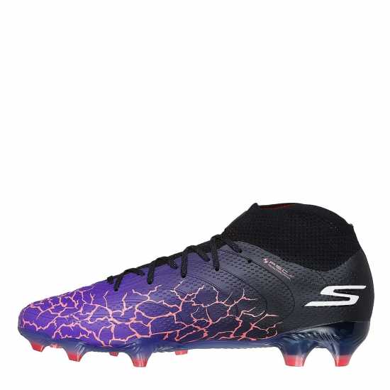 Мъжки футболни бутонки Skechers Skx 1 Elite Firm Ground Football Boots Лилаво/Черно Skechers Skx 1 Elite Firm Ground Football Boots Лилаво/Черно Мъжки футболни бутонки