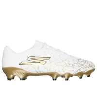 Skechers Skx 1 Firm Ground Football Boots Бяло/Злато 