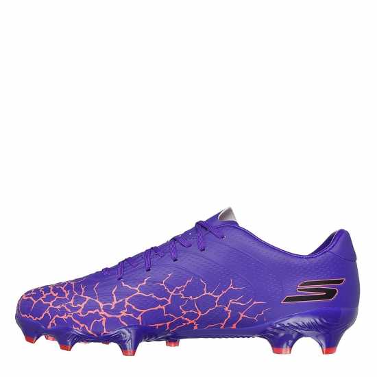 Skechers Skx 1 Firm Ground Football Boots Лилаво/Черно Футболни стоножки