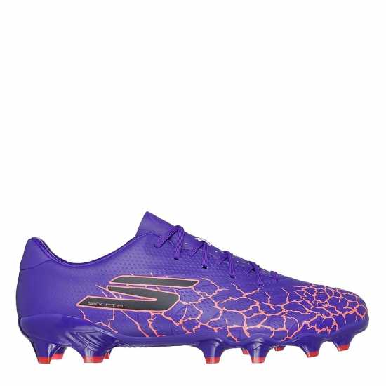Skechers Skx 1 Firm Ground Football Boots Лилаво/Черно Футболни стоножки