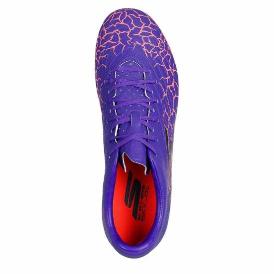 Skechers Skx 1 Firm Ground Football Boots Лилаво/Черно Футболни стоножки