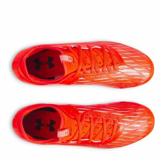 Under Armour Magnetico Elite 4 Firm Ground Football Boots Арес Червен Обувки Under Armour