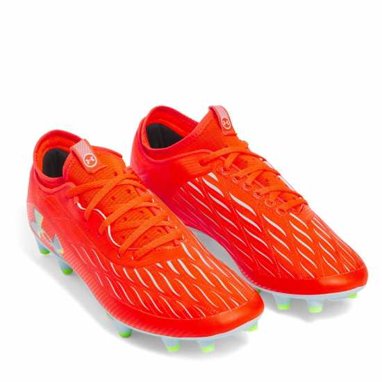 Under Armour Magnetico Elite 4 Firm Ground Football Boots Арес Червен Обувки Under Armour