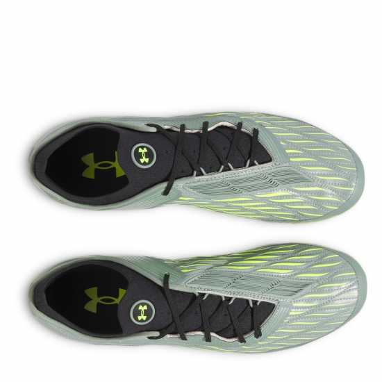 Мъжки футболни бутонки Under Armour Magnetico Select 4 Firm Ground Football Boots Силициево зелено Under Armour Magnetico Select 4 Firm Ground Football Boots Силициево зелено Мъжки футболни бутонки
