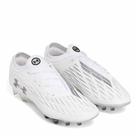 Under Armour Magnetico Select 4 Firm Ground Football Boots White Мъжки футболни бутонки