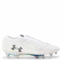 Under Armour Men's Clone Mag Elite Football Boots White 