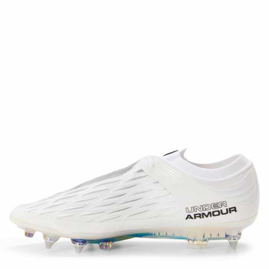 Under Armour Men's Clone Mag Elite Football Boots White Under Armour Men's Clone Mag Elite Football Boots White
