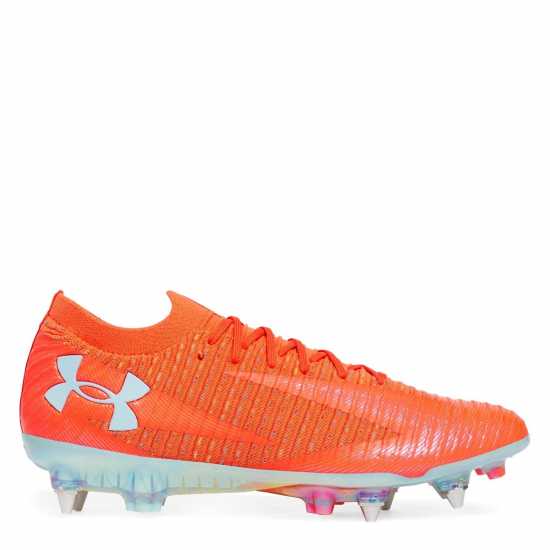 Under Armour Mens Ua Shadow Elite 3 Firm Ground Football Boots Orange 