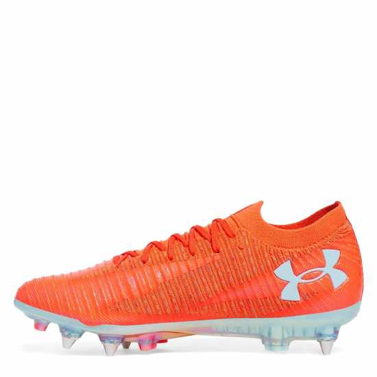 Under Armour Mens Ua Shadow Elite 3 Firm Ground Football Boots Orange 