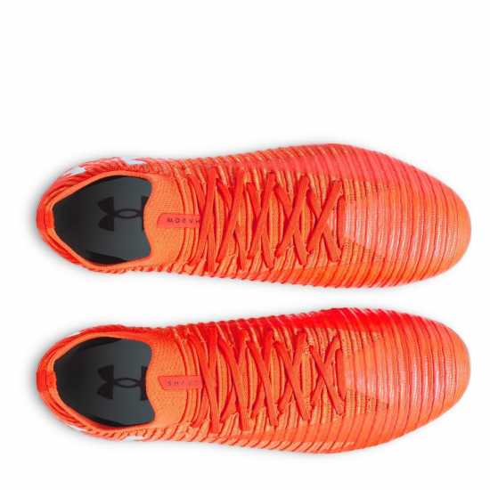 Under Armour Mens Ua Shadow Elite 3 Firm Ground Football Boots Orange 