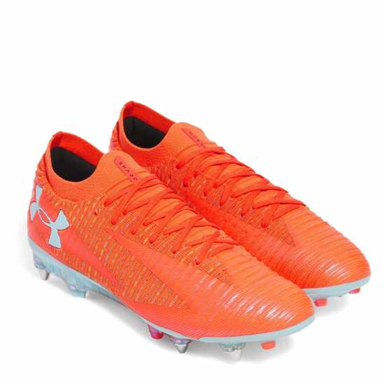 Under Armour Mens Ua Shadow Elite 3 Firm Ground Football Boots Orange 