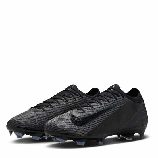 Nike Zoom Vapor 16 Elite Firm Ground Football Boots ЧЕРНО/ЧЕРНО-ДИВО Футболни стоножки