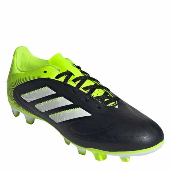 Adidas Copa Pure 3 Club Firm Ground Football Boots Black/Lemon Мъжки футболни бутонки
