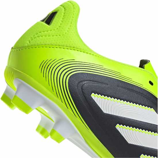 Adidas Copa Pure 3 Club Firm Ground Football Boots Black/Lemon Мъжки футболни бутонки