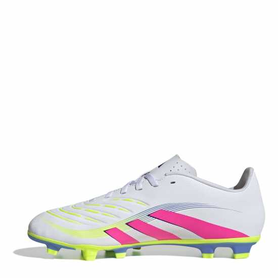Мъжки футболни бутонки Adidas Predator Club Firm Ground Football Boots Бяло/Розово Adidas Predator Club Firm Ground Football Boots Бяло/Розово Мъжки футболни бутонки