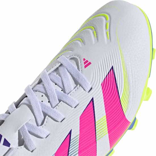 Мъжки футболни бутонки Adidas Predator Club Firm Ground Football Boots Бяло/Розово Adidas Predator Club Firm Ground Football Boots Бяло/Розово Мъжки футболни бутонки