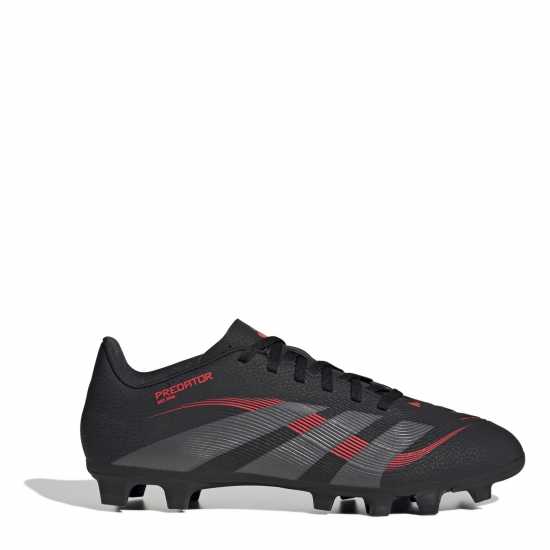 Мъжки футболни бутонки Adidas Predator Club Firm Ground Football Boots Черно/Сиво Adidas Predator Club Firm Ground Football Boots Черно/Сиво Мъжки футболни бутонки