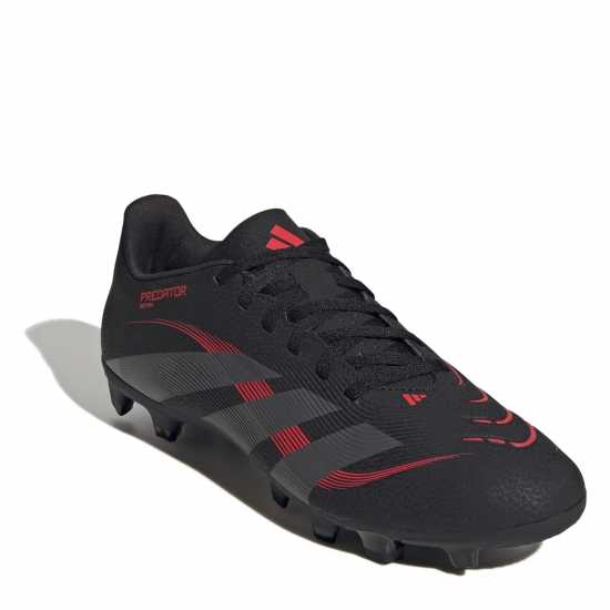 Мъжки футболни бутонки Adidas Predator Club Firm Ground Football Boots Черно/Сиво Adidas Predator Club Firm Ground Football Boots Черно/Сиво Мъжки футболни бутонки