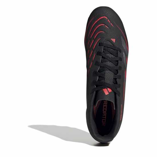 Мъжки футболни бутонки Adidas Predator Club Firm Ground Football Boots Черно/Сиво Adidas Predator Club Firm Ground Football Boots Черно/Сиво Мъжки футболни бутонки
