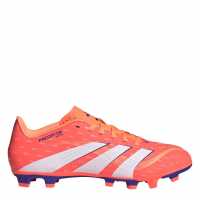 Adidas Predator Club Firm Ground Football Boots Оранжево/Бяло 