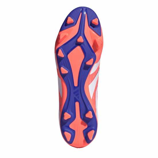 Adidas Predator Club Firm Ground Football Boots Оранжево/Бяло 